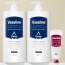 [네이버] 바세린 바디로션 대용량 1000ml 2개 + 핸드크림 향좋은 고보습 남자 여자 보습제(11,900원)(무배송) 이미지
