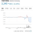 신용잔고비율 12%인 주식이 20%대 급락 이미지