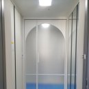 회천사랑 | 양주 회천 아치 여닫이도어로 산뜻한 집안 분위기와 사생활 보호 기능까지 완성한 인테리어