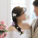 스튜디오(웨딩)촬영 &#34;지니킴웨딩&#34; 헤어변형 후기