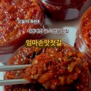 엄마손젓갈