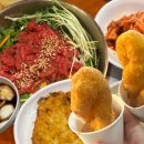 박가네 빈대떡 | [서울 종로]광장시장 맛집 내돈내산 후기 | 진짜는 박가네 빈대떡(진주육회·광장시장찹쌀꽈배기 솔직후기)