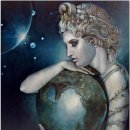 ■ 지구(地球)의 여신(女神) 가이아(Gaia) 및 괴질병 예언 이미지