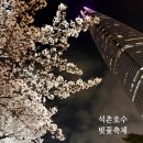 연인푸드 | 석촌호수 벚꽃축제 주말 3시 방문 푸드트럭 야경 후기