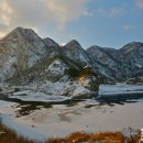 설경산수화 이미지