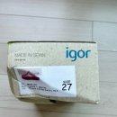 현대백화점트래드후스 | 이고르 클라시카 젤리슈즈 사이즈팁 170 EU27 구입 착샷