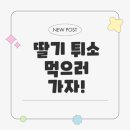 비비큐수송점 | 2025 논산딸기축제 딸기 튀소 공개 기대감