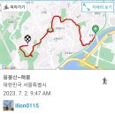 제982차 57산행 응봉산+매봉(230702) 이미지