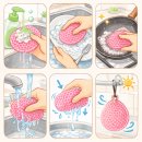 (주)다판다 | (수세미) 🧽 은사&amp;그물 주방 수세미 - 봄맞이 대청소하며 수세미 교체, 올바른 수세미 사용법, 청결한...