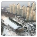 꿈에그린㈜ | 광교에듀타운 자이 아파트(광교 자연앤자이) 아름다운 설눈에 수원시 광교산 등산로가 한눈에~