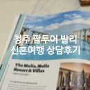 (주)청주팜투어 | 청주 팜투어 신혼여행 상담, 발리 가계약 후기