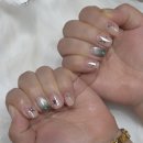 손끝감성네일 | 💅 카키 포인트로 완성한 세련된 손끝 분위기 ✨ 구의동 감성 네일 방문 후기