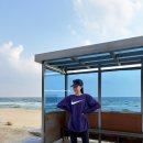 버스정류장 | 주문진 가볼만한 곳 BTS 버스정류장 향호해변 - 강릉 해변 러닝 후기