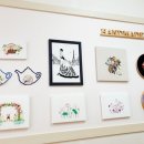 프랑스 자수 배우기 - 동물 자수 이미지