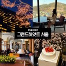 한스랙 | 그랜드 하얏트 서울ㅣ프리미엄 남산 전망 킹, 체크인, 조식 포토존 꿀팁 상세 후기