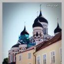 그림엽서 같이 아름다운 중세도시 에스토니아 탈린 이미지