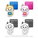 아트케이(ART. K) | 고양이 캐릭터 양군이, 양순이 디자인 | 캐릭터 디자이너 아트케이 Art-K