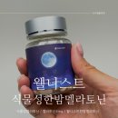 편안하고 깊은밤 웰니스트 식물성 한밤 멜라토닌 3mg