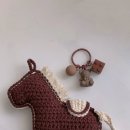 손뜨개 키링 만들기 이미지