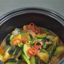 달근하고 얼큰한 조선호박 새우젓 찌개 만들었어요 이미지