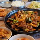 광천길 | 강원도 영월 숨은 맛집 &#39;강언덕 숲속이야기&#39;에서 맛있는 식사! / 영월한식집 제육볶음, 오징어볶음...