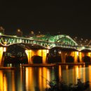 팔달대교 야경 이미지