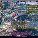 [보라카이환율/드보라] 12월23일 보라카이 환율과 날씨 위성사진 및 바람 상황 이미지