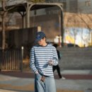 270-3001 | #9 [데일리룩] 착장 정보 구매 링크 - 봄 스트라이프 롱슬리브 티셔츠, 봄 코디