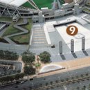 종합경기장 야외 화장실 이미지