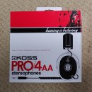 Koss Pro 4AA Headphone 구입 이미지