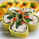 밥이 없는 김밥, 계란말이두부김밥 이미지