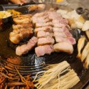 [어린이대공원] 사장님이 직접 고기 구워주는 고깃집 : 상구네 솥뚜껑 삼겹살 화양점 후기
