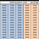 운정역출발81AB버스시간표 이미지