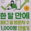 황금 성인PC | 한 달 만에 블로그 일 방문자 수 1,000명 만들기, Erin쌤, 컴퓨터 IT 책추천: 블로그 초보도 가능한, 일...