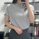 itMICHAAㅣ잇미샤 여자 모크넥 블라우스 후기, 세련된 플리츠 소재 활용도 최고