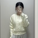 156 | [하네] 에센셜 라운드 가디건 바닐라 S사이즈 내돈내산 후기 | 156cm 착용 핏 리뷰