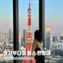 도쿄 3대 전망대 비교, 아자부다이 힐스 전망대 카페 입장료 도쿄타워 일몰 야경