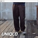 24FW 유니클로 와이드핏 치노팬츠 (블랙, 다크브라운) 내돈내산 후기 남자 사이즈 추천