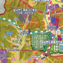 남사 삼성 반도체와 용인 국가산업단지 배후도시 철도,도로 이미지