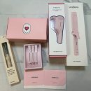 38℃ | 긴머리 웨이브엔 보다나 VODANA 컴팩트 물결고데기 38mm 핑크라벤더, 글로우 봉 고데기 40mm 파우더핑크...