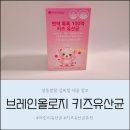 어린이유산균 추천 브레인올로지 면역 톡톡 100억 키즈유산균 후기