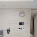 르플로랑 | 고덕국제신도시 르플로랑 75인치 벽걸이티비 &amp; LED 벽시계 매립 시공 후기