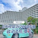 로얄룸클럽 | 리가로얄 라구나 괌 리조트 클럽룸 후기 | 전 객실 오션뷰