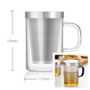 S050 | 미즈장의 리뷰] 내열유리 1인 티포트~사마글라스_개인 티머그컵-차 우리기 너무 좋아요~(유리머그컵)