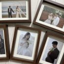 Wedding (17) 누림아트 심플우드액자 브라운 후기/우드프레임 액자/포토테이블 액자 추천