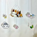 스테인드글라스 유리공예 | 도안 고양이 강아지 썬캐쳐 스테인드글라스 서울 유리공방 샤이닝페터 유리공예 성수유리공방 건대유리공방