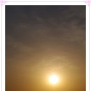 노을바다풍경 이미지