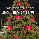 입장 | 롯데타운 크리스마스 마켓 패스트패스 평일 입장 후기