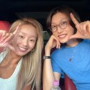 씨스타 출신 가수 효린, 식빵 언니 김연경 앞에선 순둥이…눈화장 지우니 청순 여신 이미지
