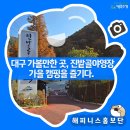 대구 가볼만한 곳, 진밭골 야영장에서 가을 캠핑 즐겨요